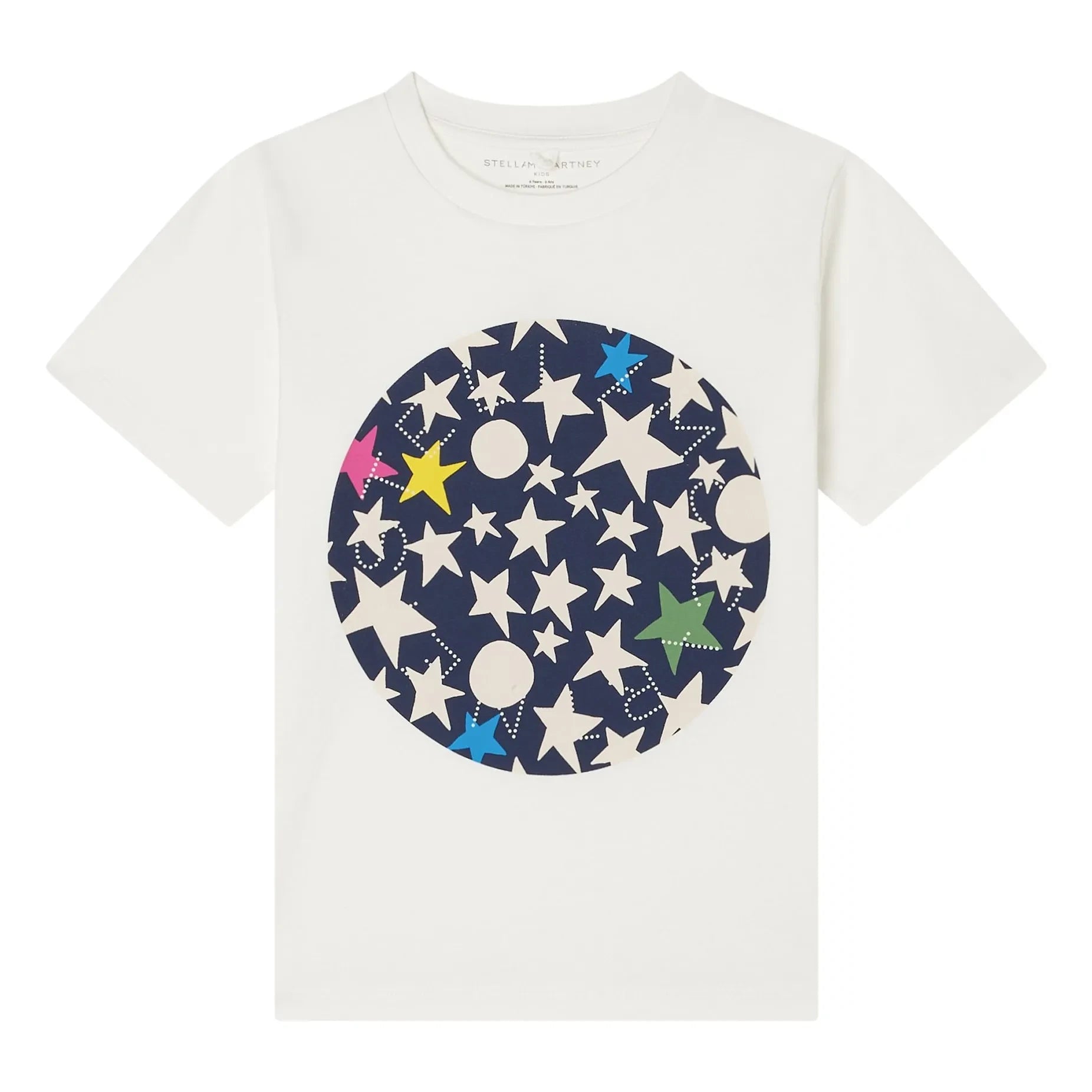 Stella McCartney Kids - Yıldız Tişört | Fildişi