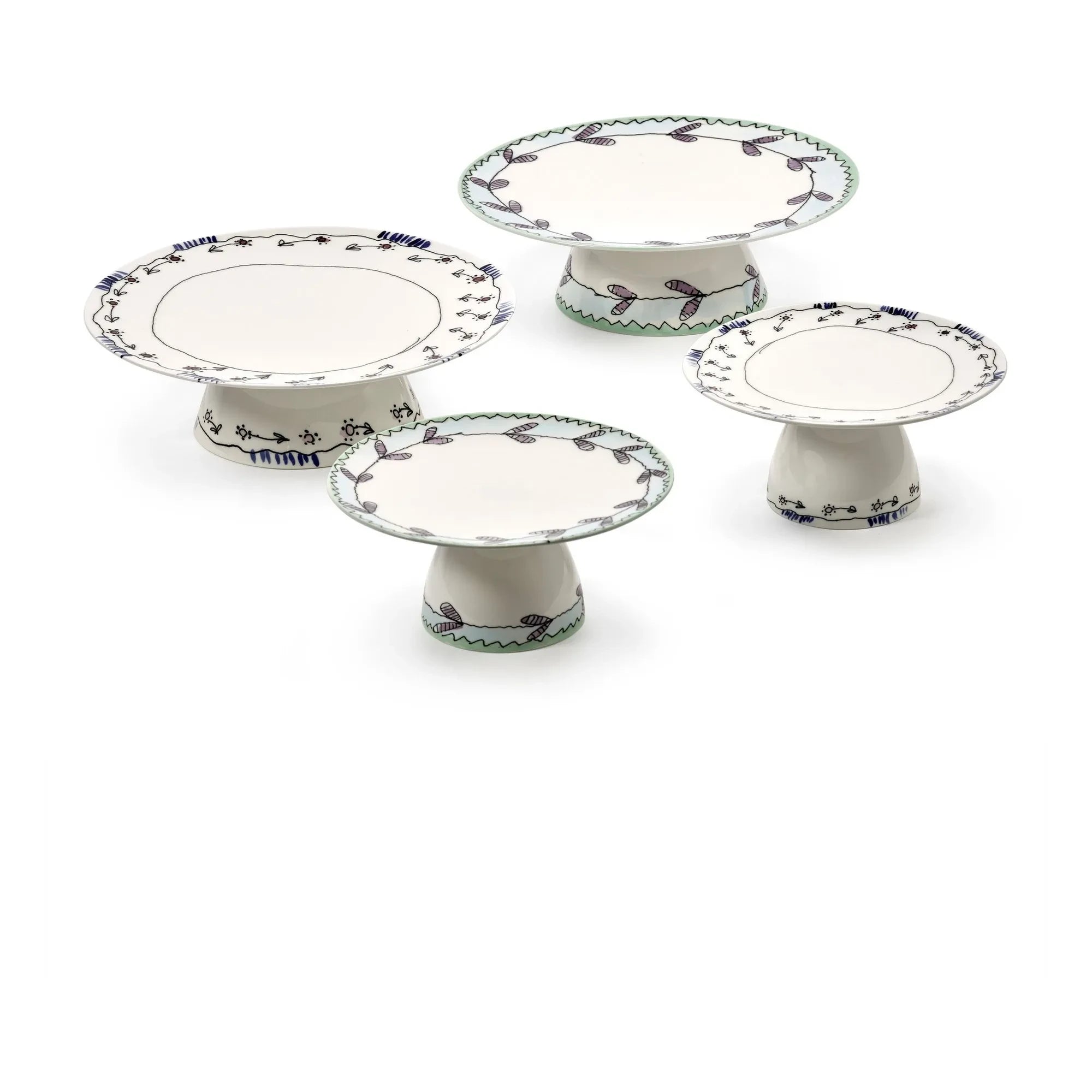 Serax - Blossom Milk cake tabağı, Marni | Beyaz