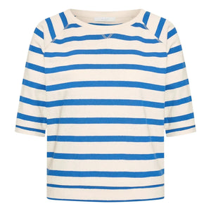 By Bar - Marinière Neva Bio-Baumwoll T-Shirt | Azurblau