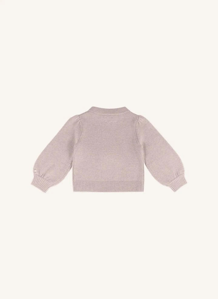 Donsje - Denna Katze Merinowollpullover | Hellrosa