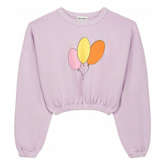 We Are Kids - Kaia Balloon Sweatshirt Made of Organic Cotton | Lilac