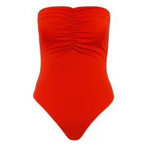 Vanessa Sposi - Einteiliger Badeanzug Le Bustier | Rot