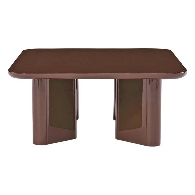 Gabrielle Paris - Thelma cilalı ahşap sehpa | Cranberry