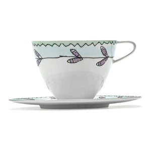 Serax - Blossom fincan ve tabak, Marni için Serax - 2'li Set | Blossom