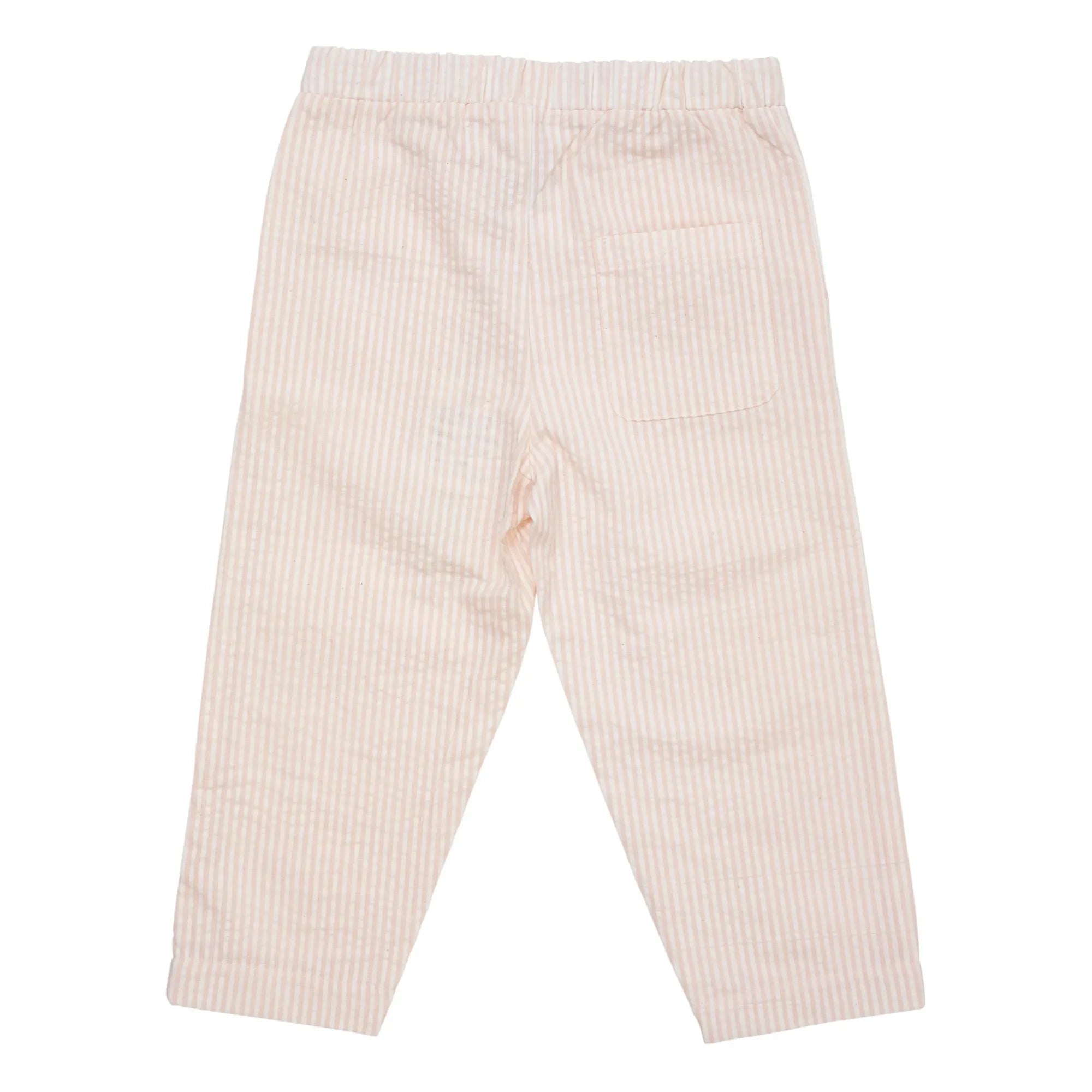 Copenhagen Colors - Pantalones Seersucker | Crema
