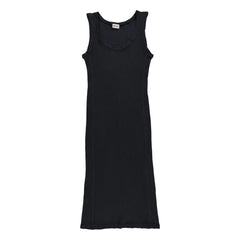 Poudre Organic - Vestido de pana de canalé - Colección para mujer | Negro