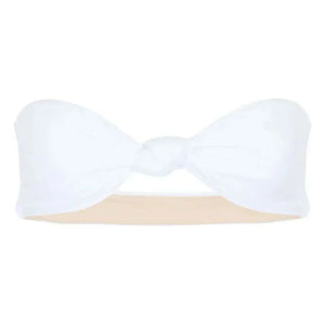 Vanessa Sposi - Le Bandeau Bow Swimsuit Top | Ivory