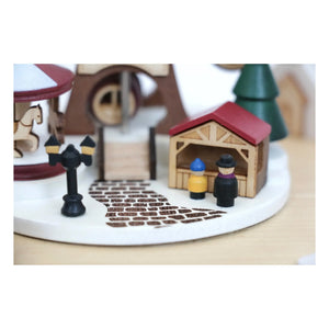 Wooderful life - Holz-Spieluhr auf dem Weihnachtsmarkt