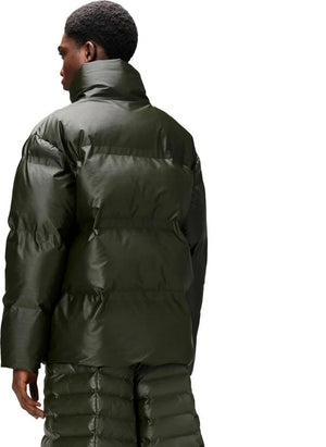 Rains - Bator Unisex Şişme Mont | Haki