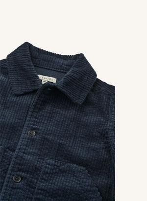 Liewood - Paulino Organik Pamuk Kadife Overshirt | Lacivert