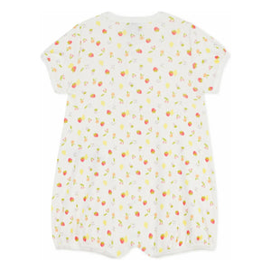 Petit Bateau - Strampler mit Früchten | Ecru