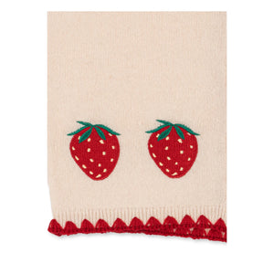 Konges Sløjd - Chaleco de lana Collette Strawberry | Crema