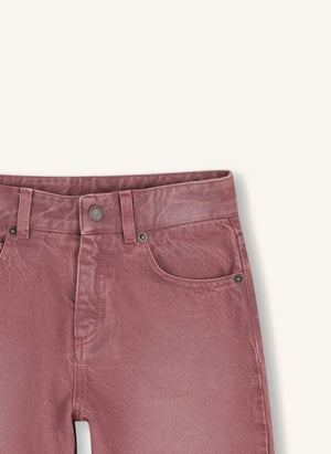 Chloé - Gerade geschnittene Jeans Bio-Baumwolle | Rosa