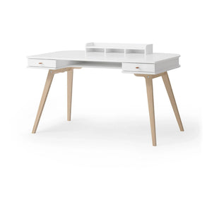 Oliver Furniture - Ahşap Masa, 66 cm | Beyaz