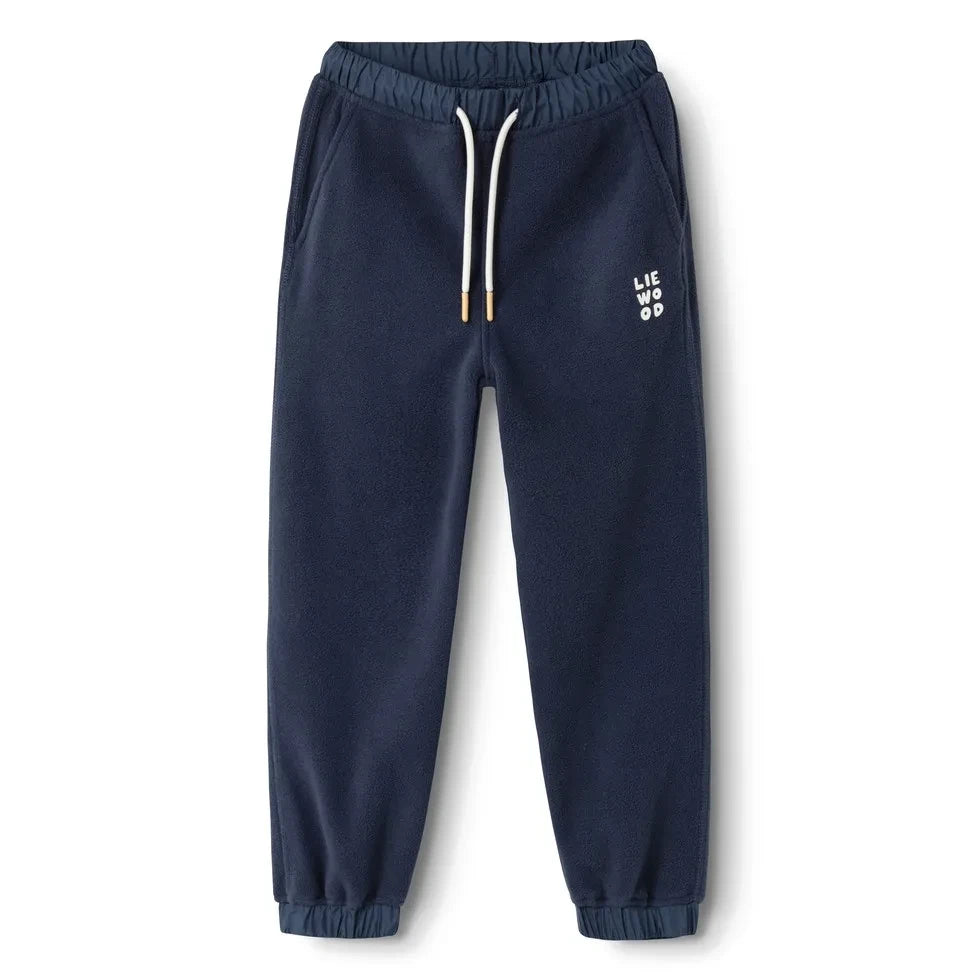 Liewood - Geri Dönüştürülmüş Liflerden Üretilmiş Wendy Fleece Jogger Pantolon | Lacivert