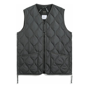 Taion - Unisex V Yaka Kolsuz Askeri Ceket | Carbon