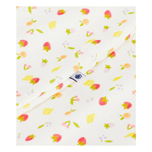 Petit Bateau - Fruits Coton Bio uyku tulumu | Ekru