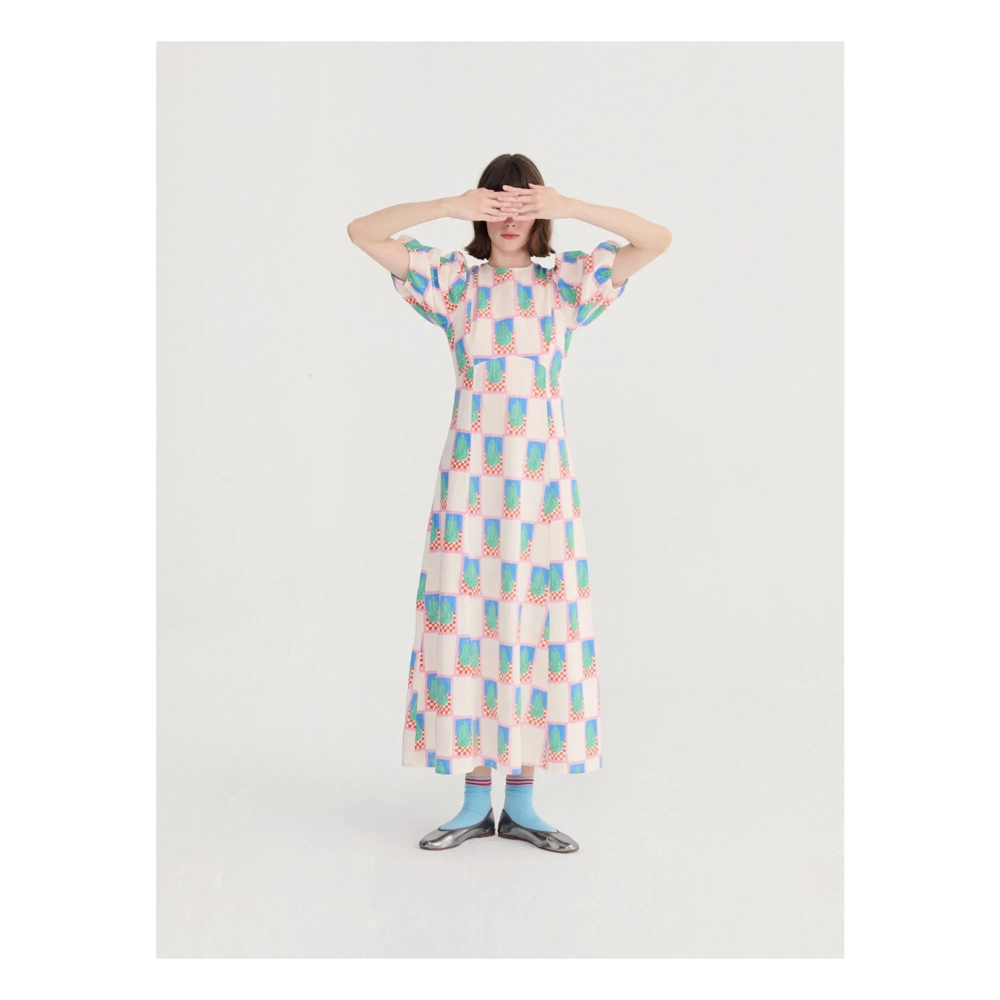 Bobo Choses - Perlbaumwollkleid | Blau