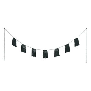 Numero 74 - Macrame Decorative String | Dark Gray S021