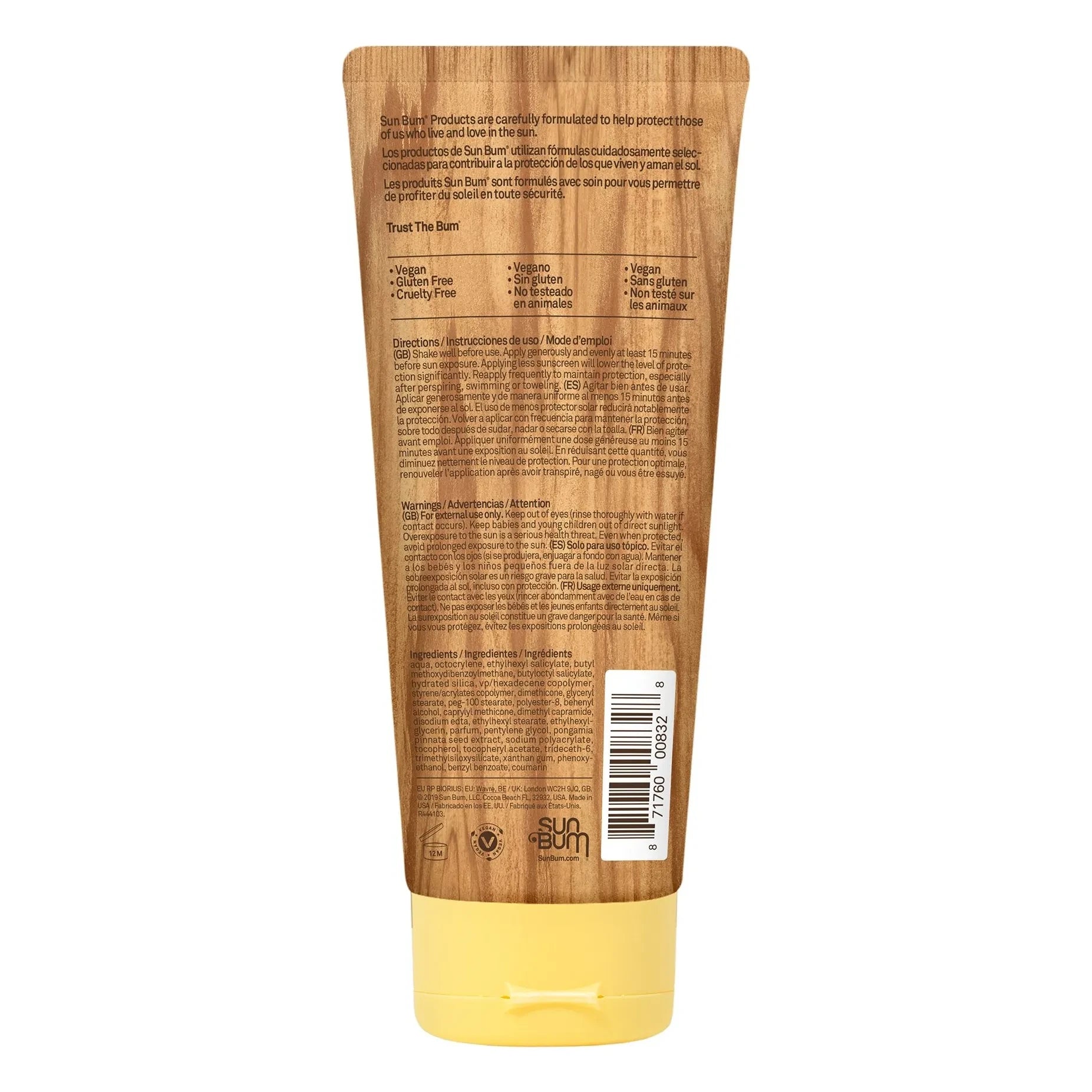 Sunbum - Original SPF50 Nemlendirici Güneş Kremi - 88ml