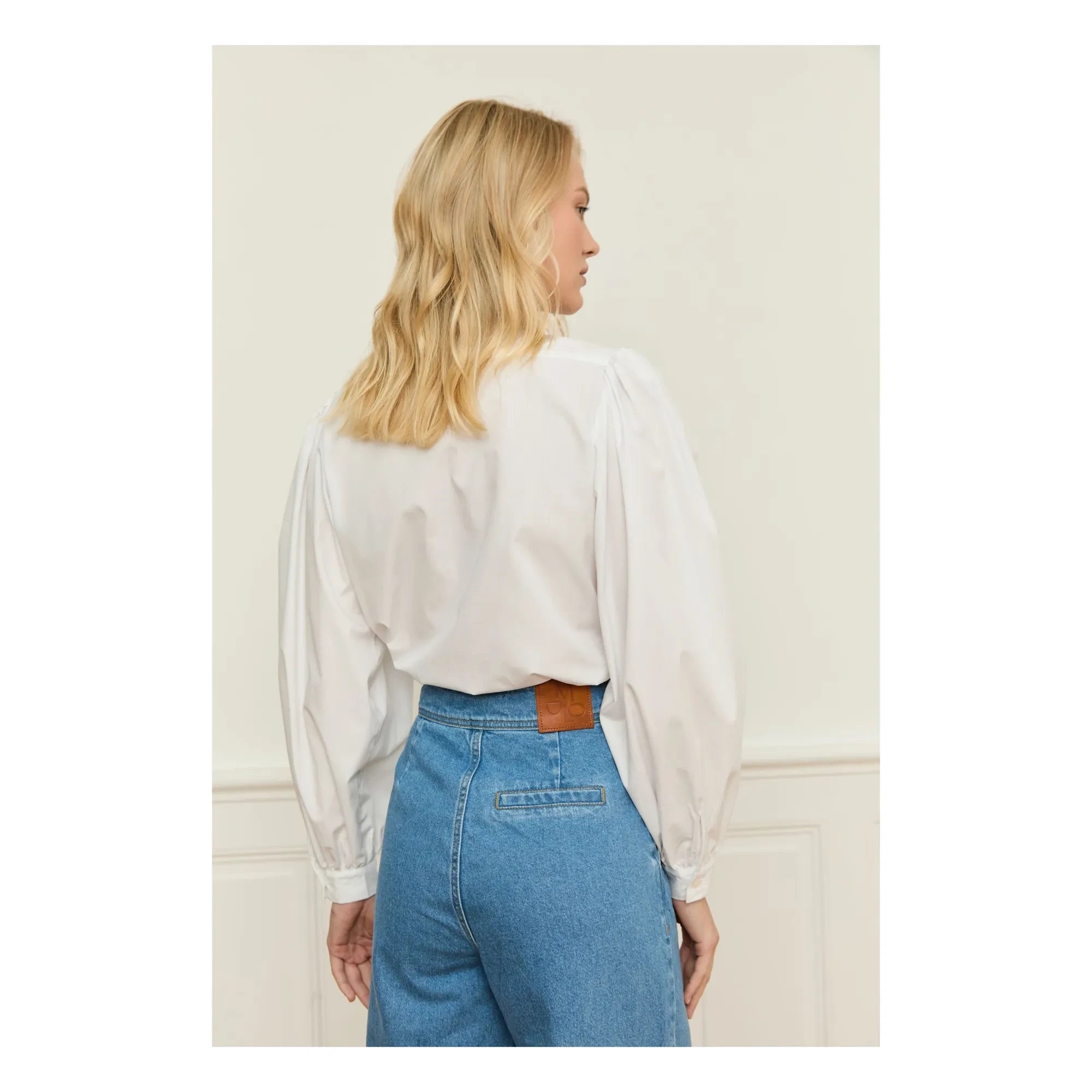 Maria de la Orden - Märchenhafte Bluse | Weiß