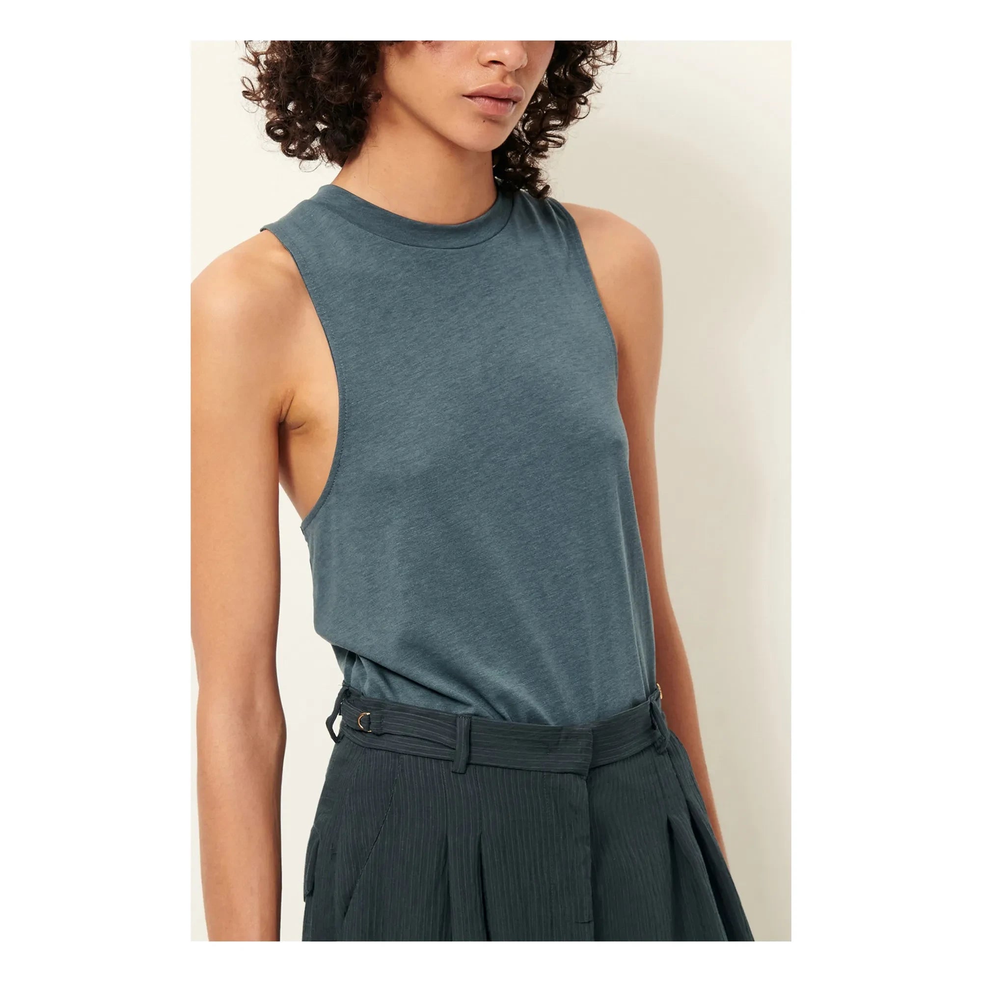 Sessùn - Diven T-Shirt | Graublau