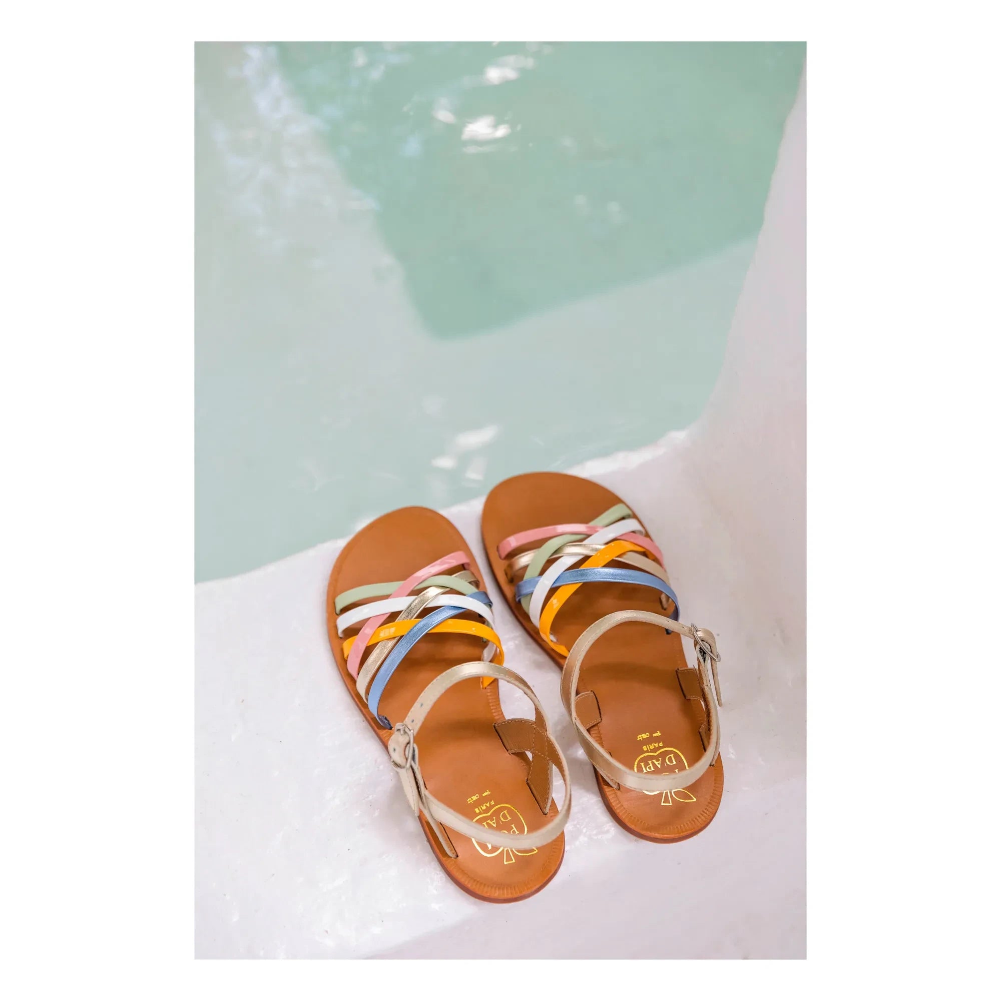 Pom d'Api - Sandalias Lux Plagette | Oro