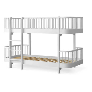 Oliver Furniture - Original Ahşap orta yükseklikte ranzalar | Beyaz