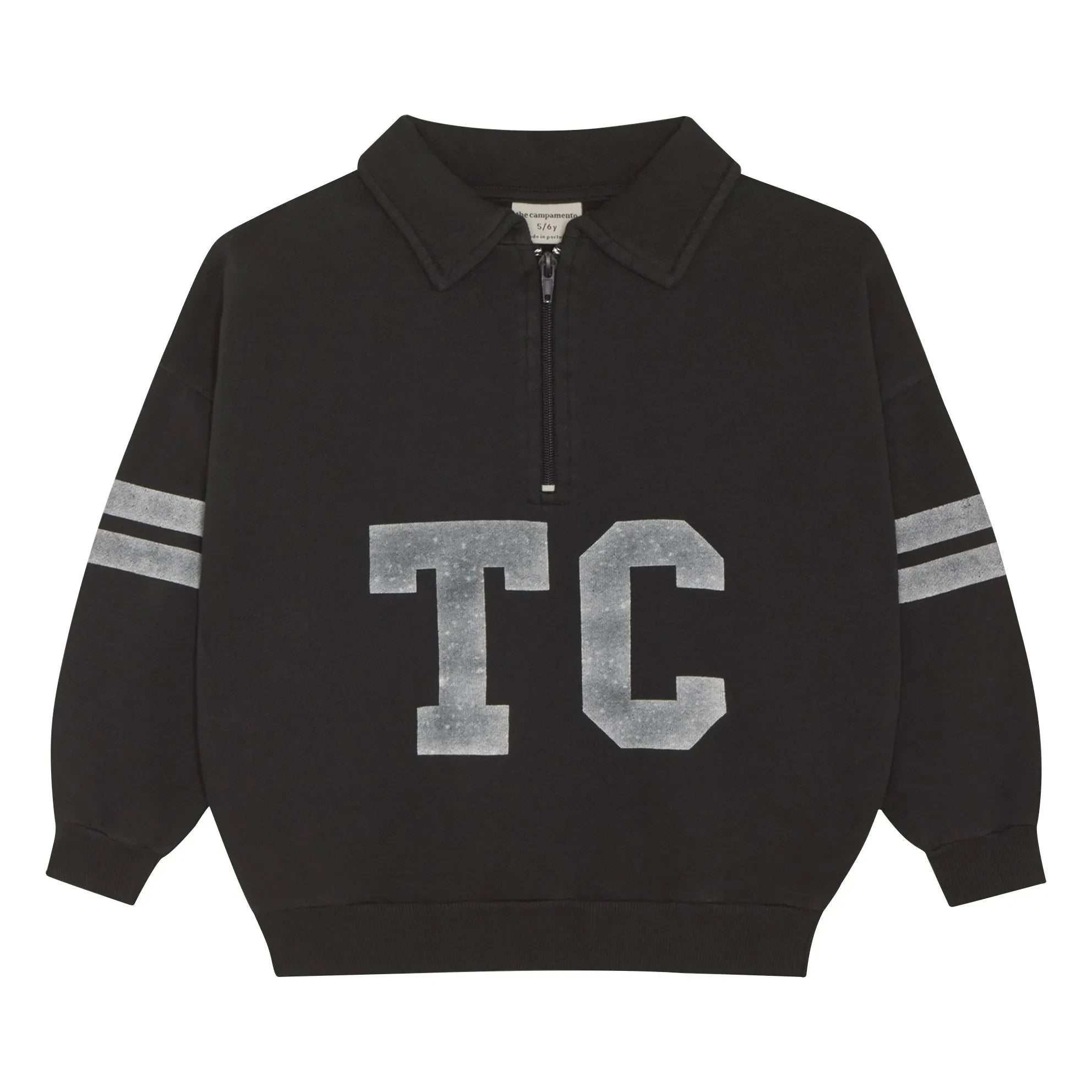 The Campamento - TC Zip Sweat | Kömür grisi