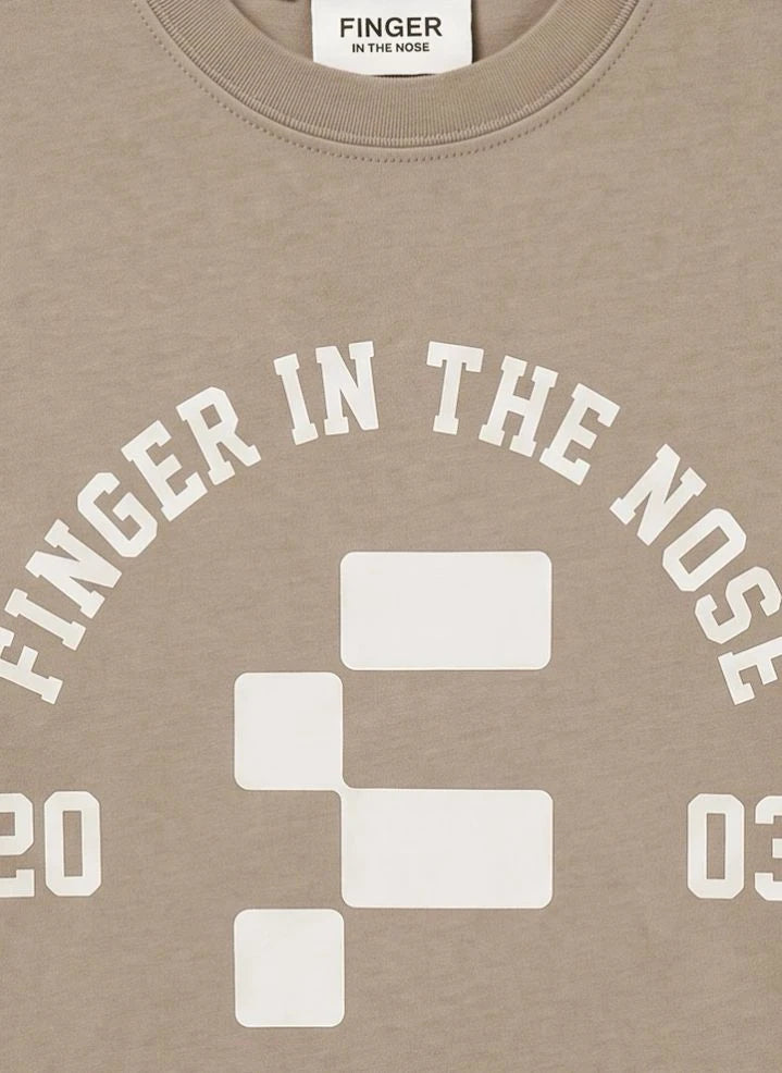 Finger in der Nase - Sako Finger 2003 Bio-Baumwoll T-Shirt | Grau