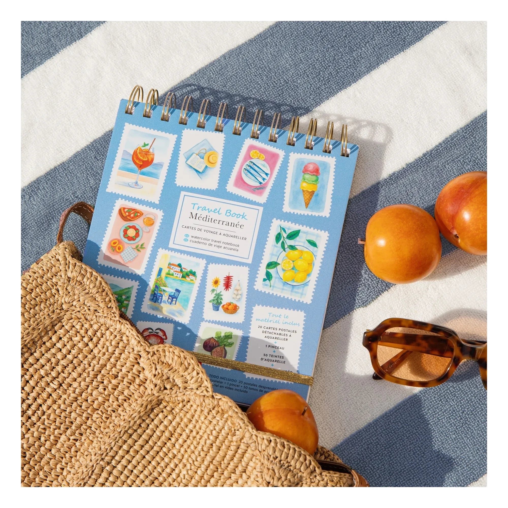 La Petite Épicerie - Watercolor Notebook - Mediterranean