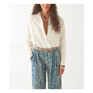 Maison Hotel - Pantalones Giselle Oceano Mare | Azul