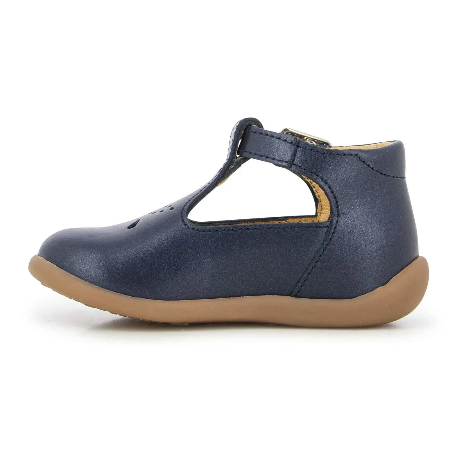 Pom d'Api - Sandalias de pie Salomé | Azul marino