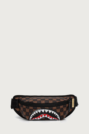 Sprayground - Paris’teki Köpek Balıkları Kahverengi Bel Çantası 910B9309NSZ