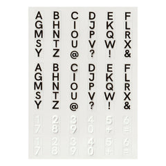 Ivine - Nail stickers - Typo