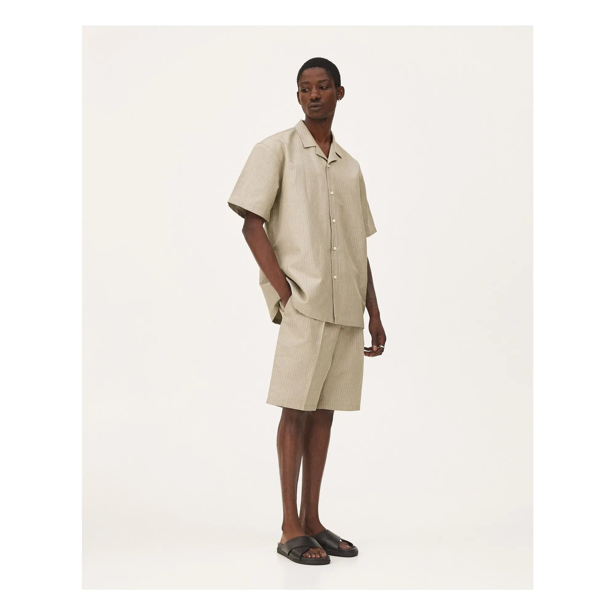 Noyoco - Orleans Baumwollhemd | Beige