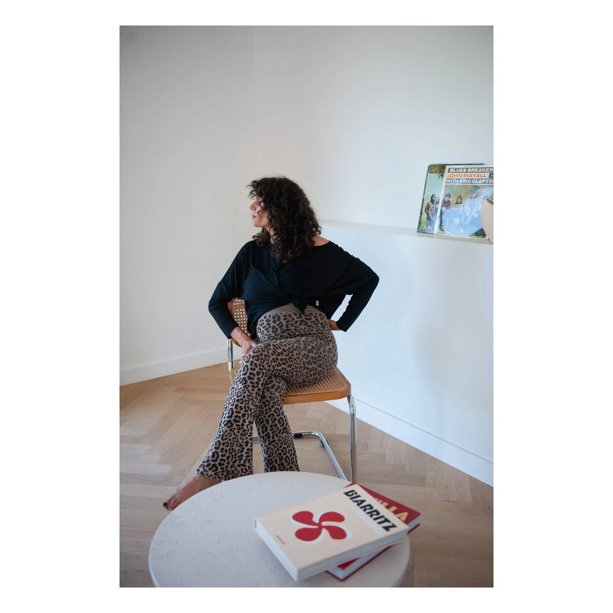 Mama Hangs - Mama Flow Gebelik Flare Tayt | Leopard
