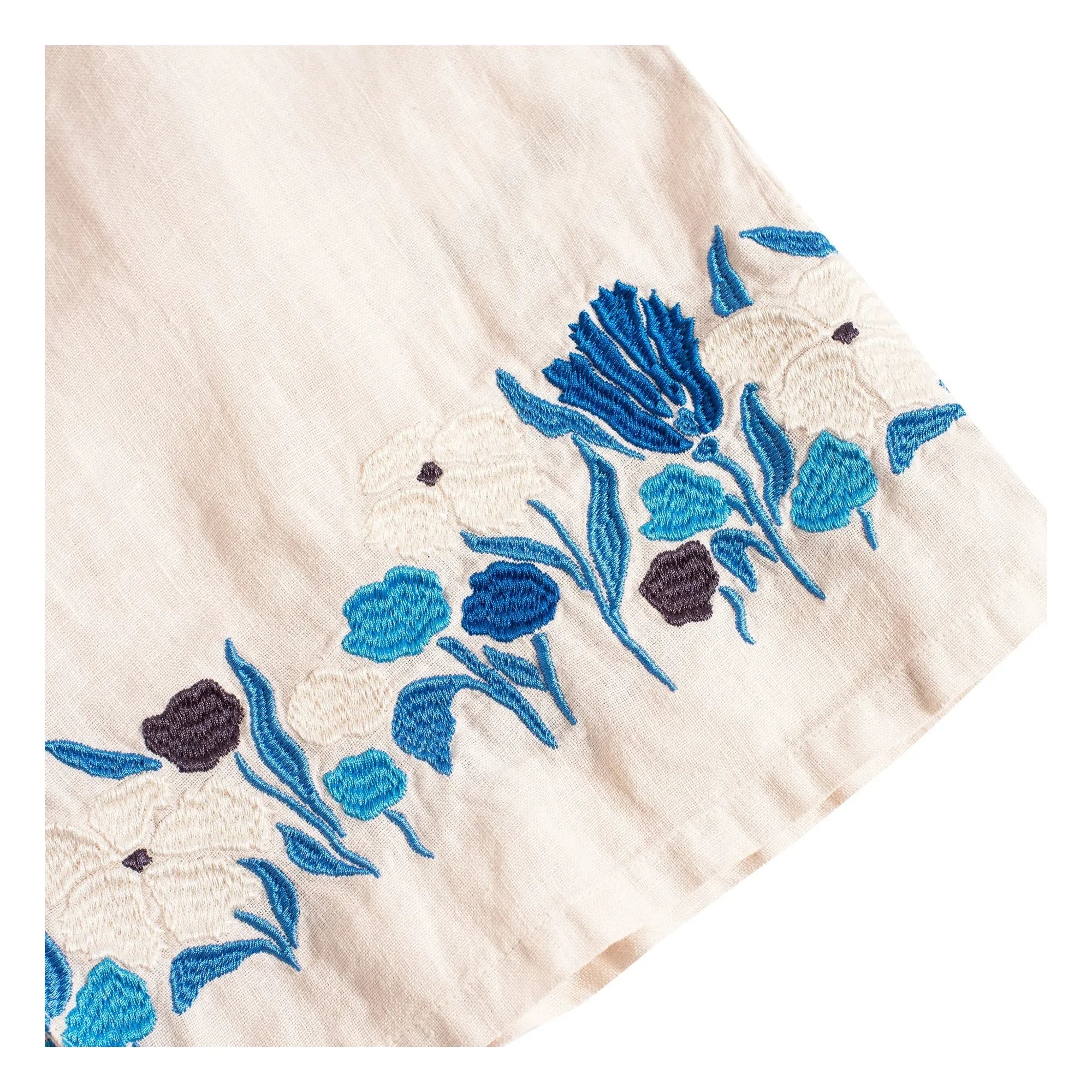 Bather - Camp Leinen Hemd | Creme