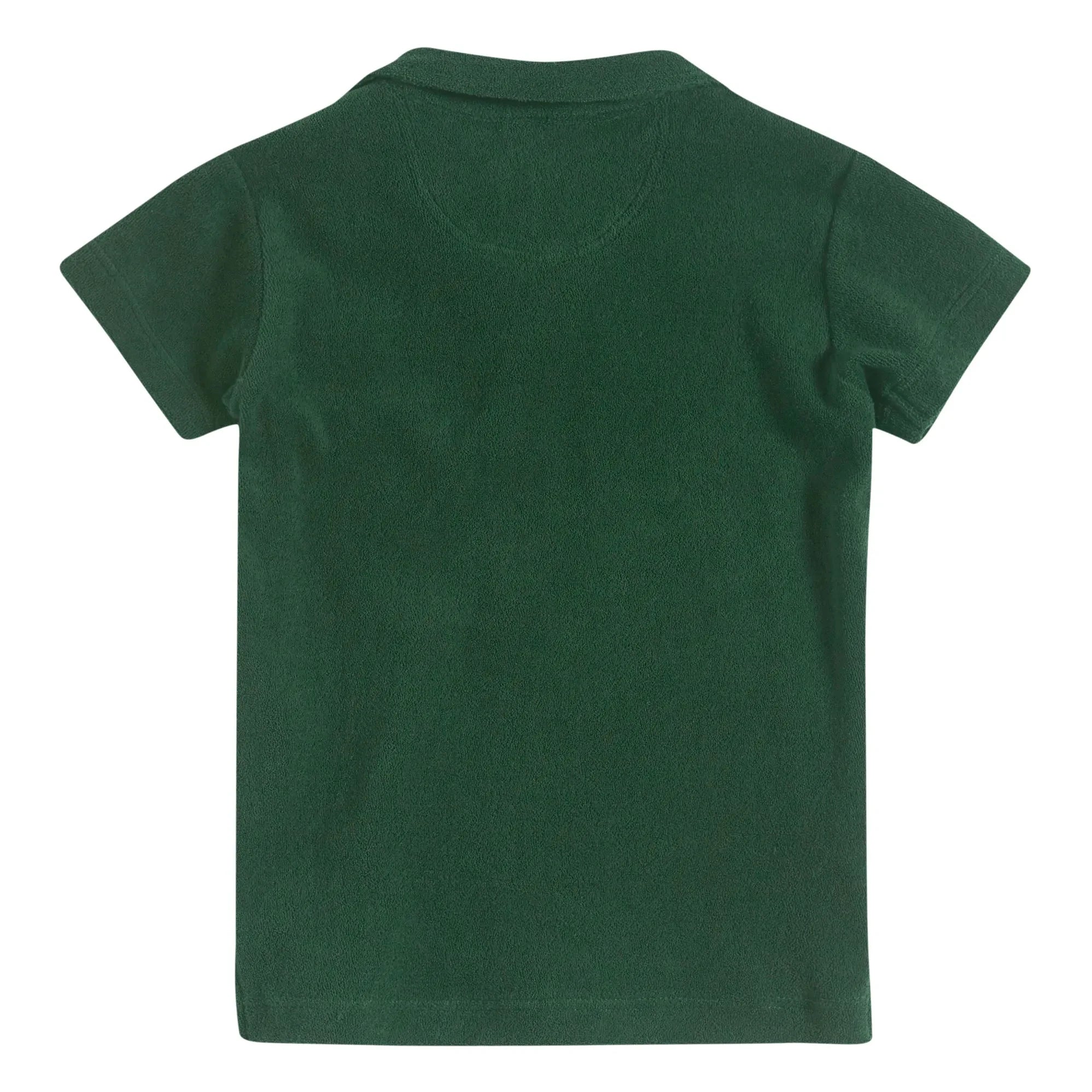 OAS - Terry Fabric Polo Shirt | Chrome Green