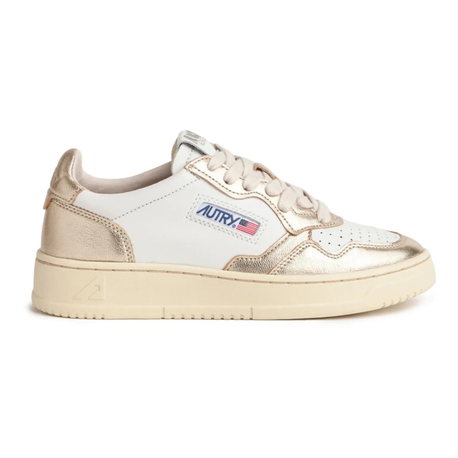 Autry - Medalist Low Bicolour Sneakers | Şampanya