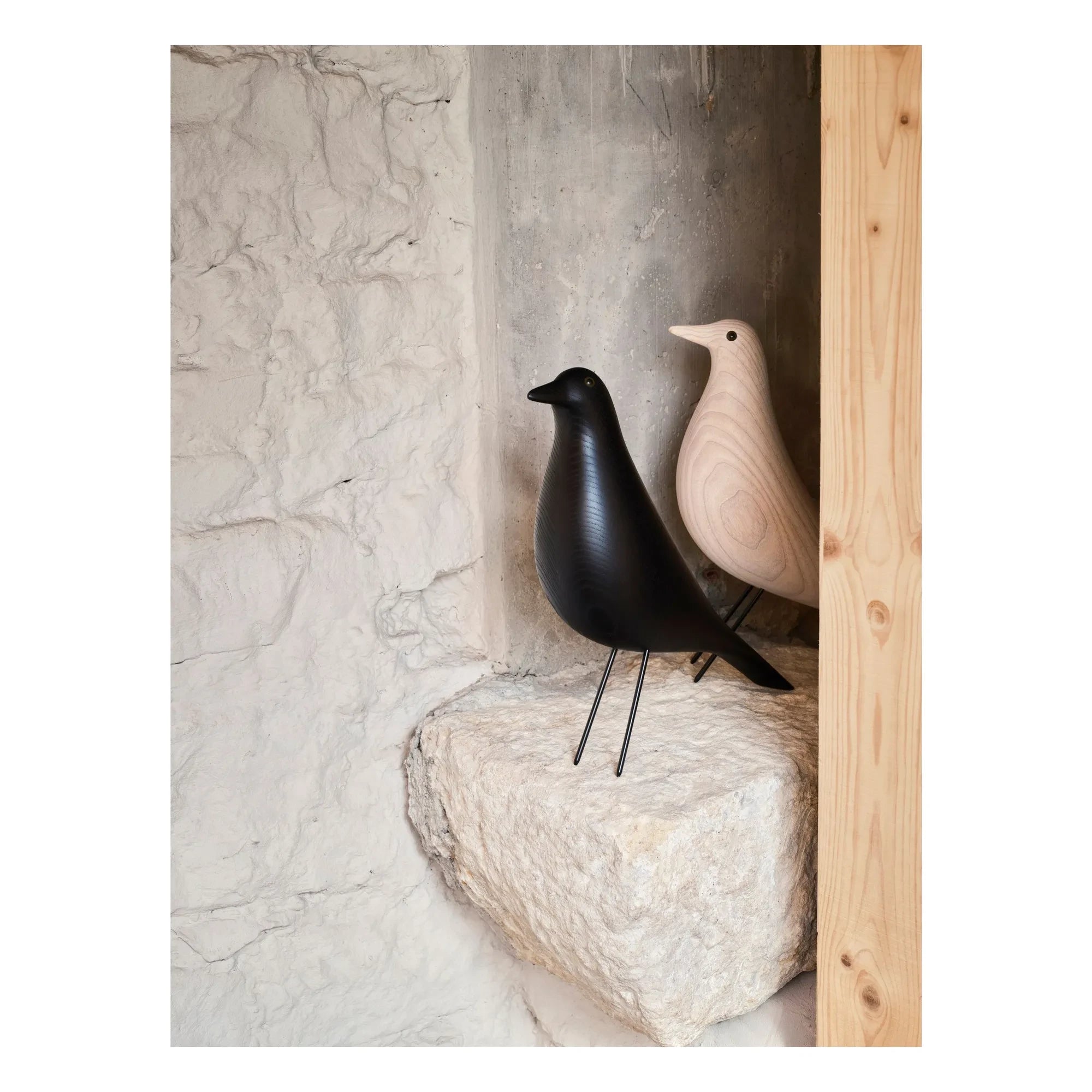 Vitra - House Bird Decorative Bird | Black Walnut