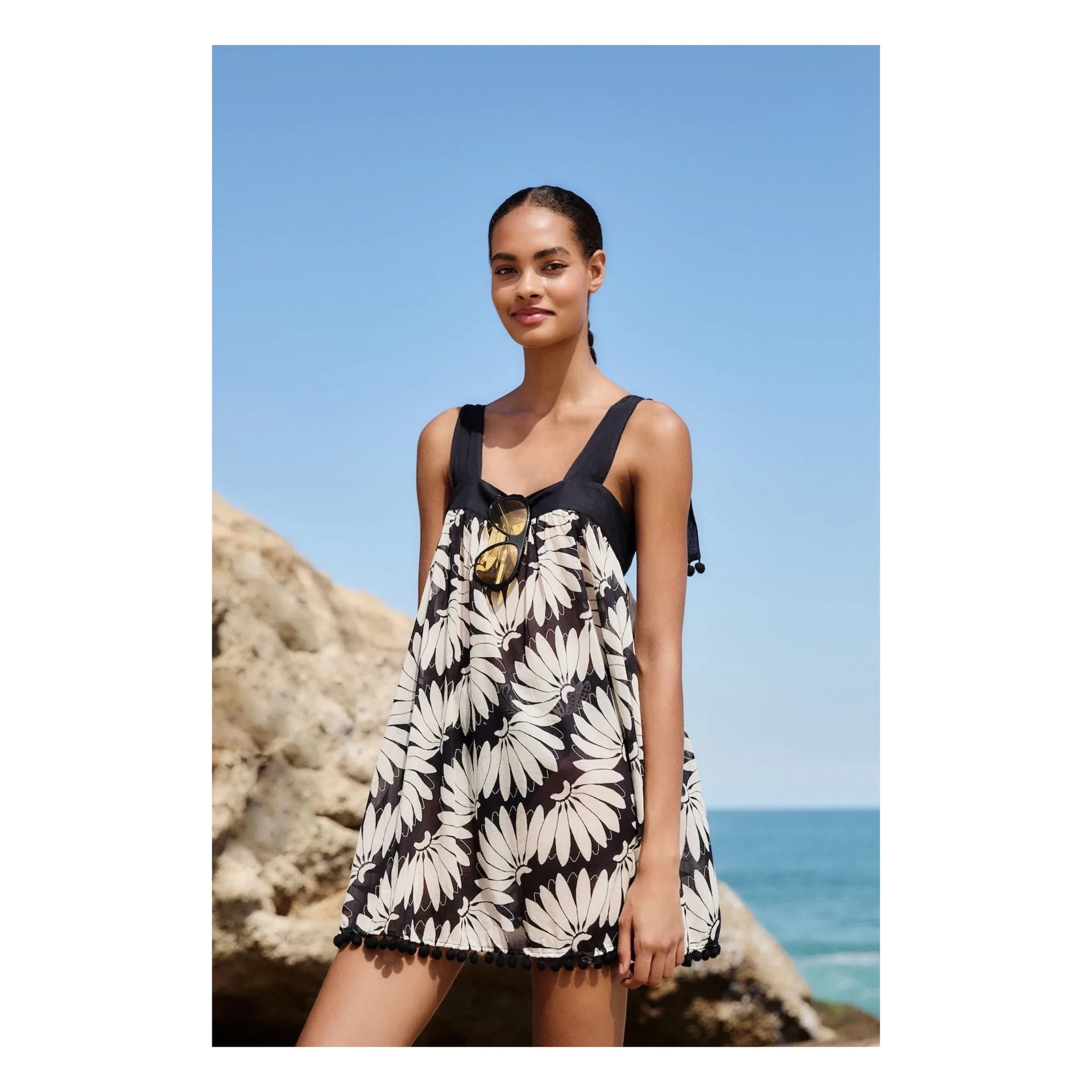 Farm Rio - Vestido Copacabana | Negro