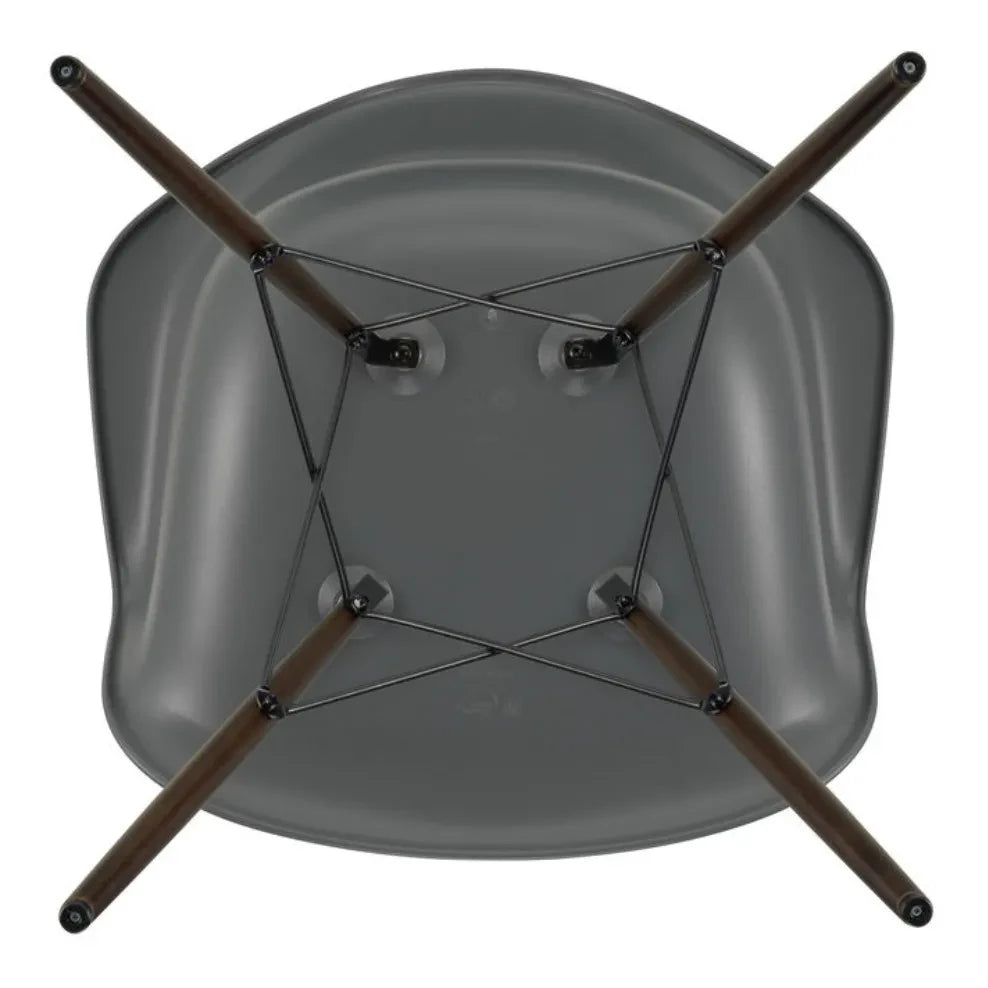 Vitra - DAW Stuhl - Ahornfuß - Charles & Ray Eames | Granit