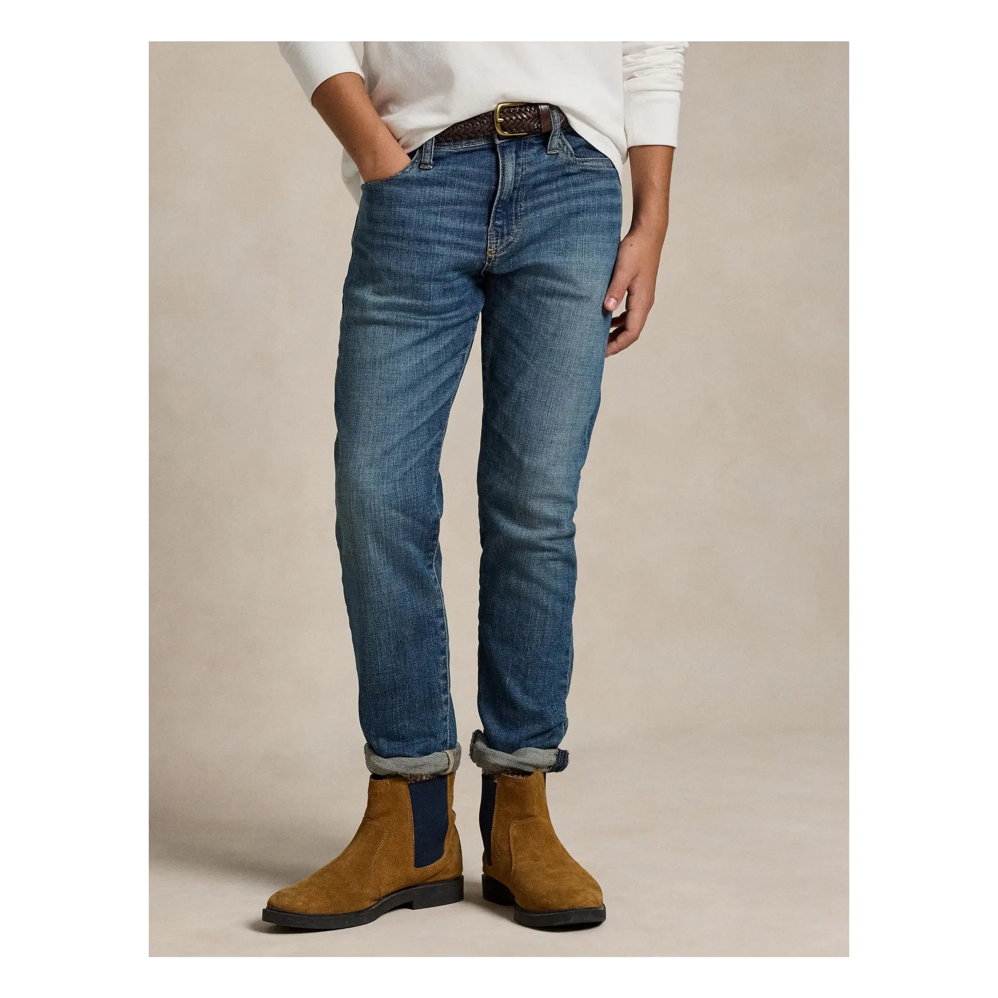 Ralph Lauren - Jean pitillo Sullivan | Denim lavado a la piedra