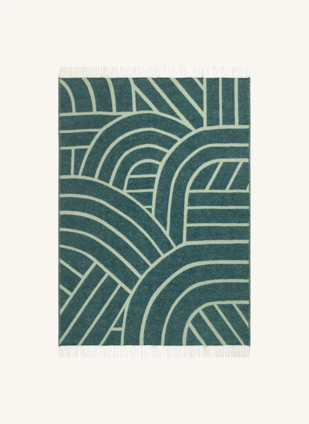 Maison Deux - Lines Yün Battaniye | Sage