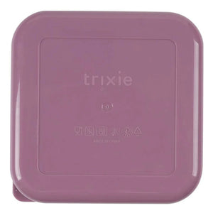 Trixie - Mrs. Peacock 3-Piece Snack Boxes | Purple