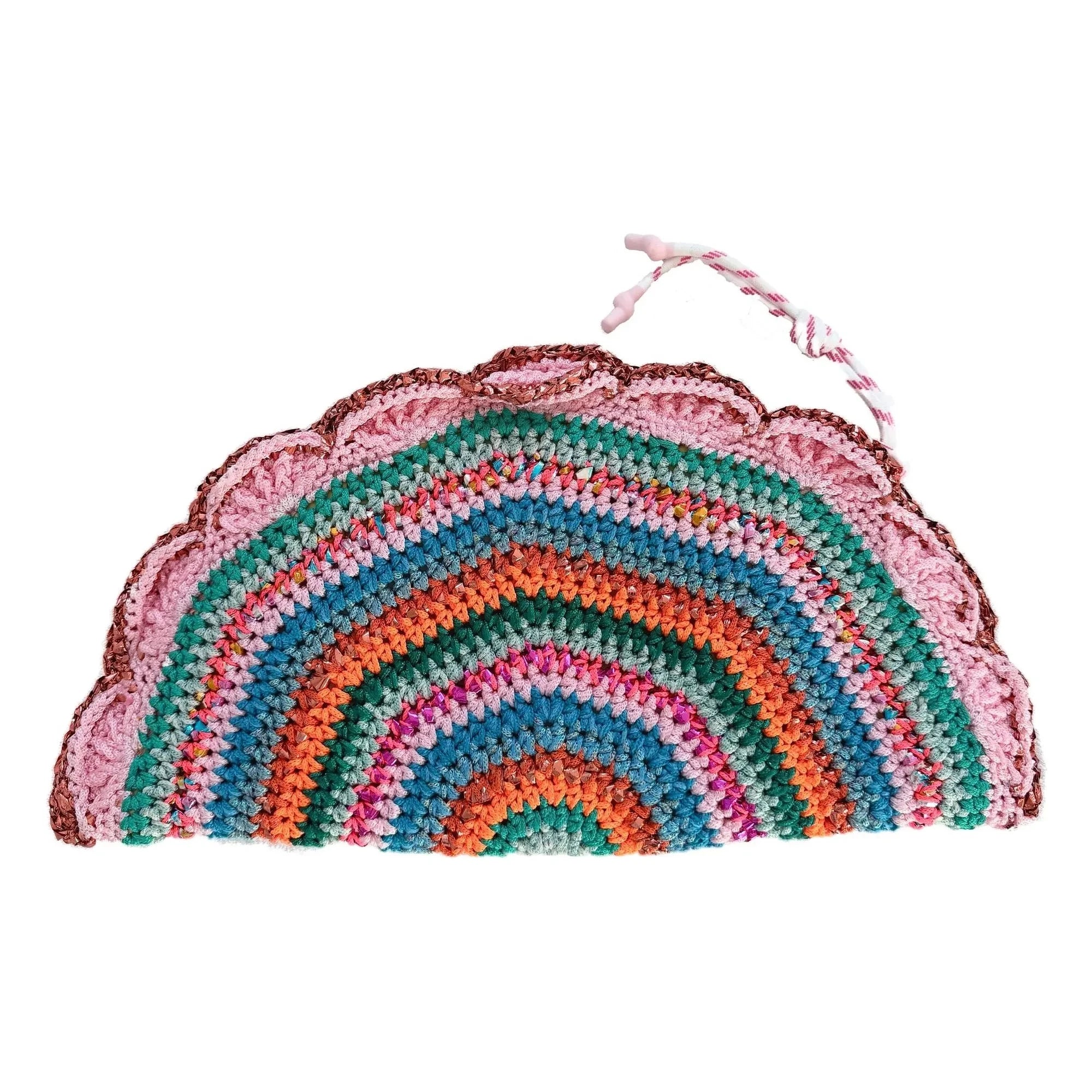 Nadia Dafri - Ebru Büyük Clutch | Pembe