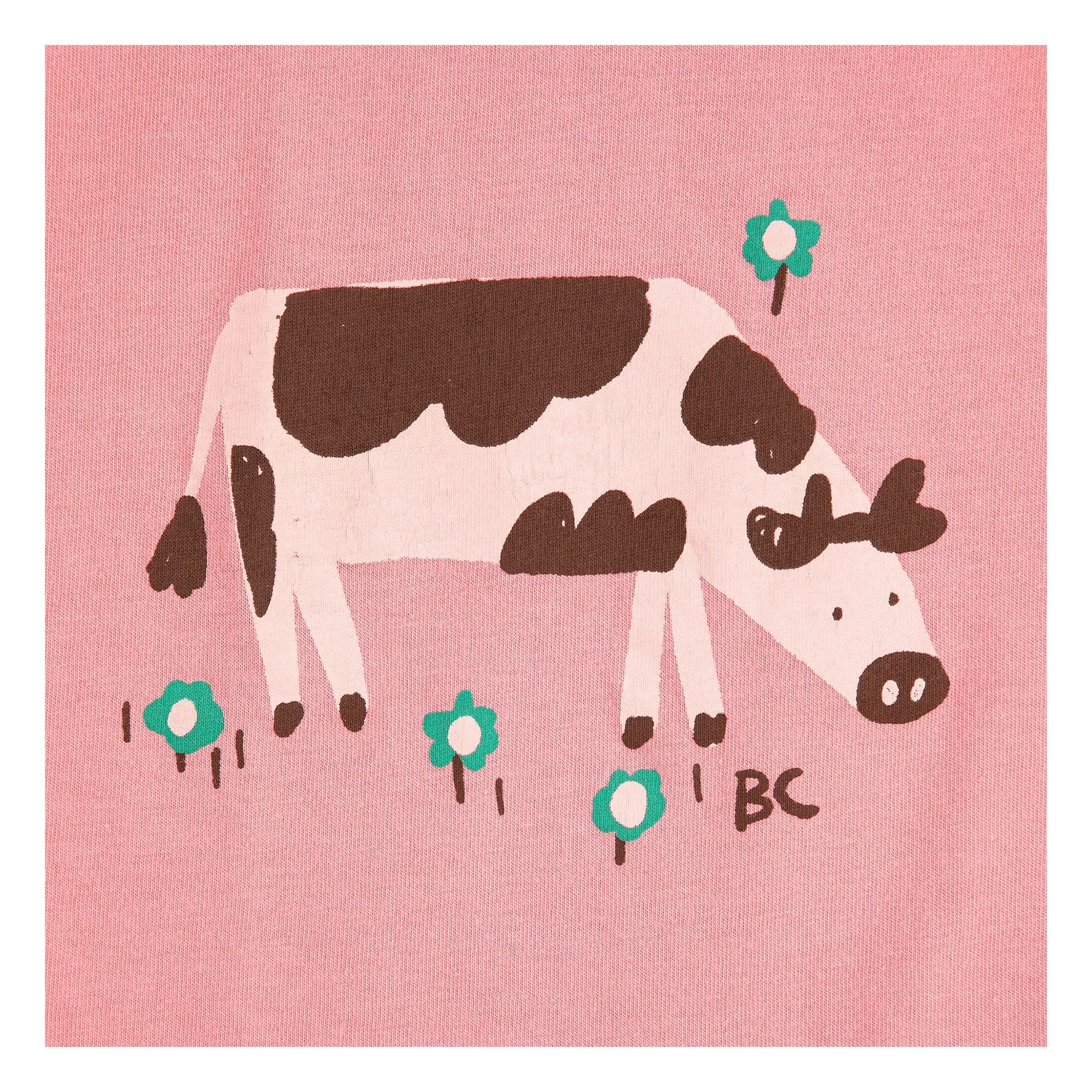 Bobo Choses - Farm T-Shirt Bio-Baumwolle | Rosa