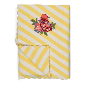 The Socialite Family - Monastico Bedspread, Lisa Corti x The Socialite Family | Yellow