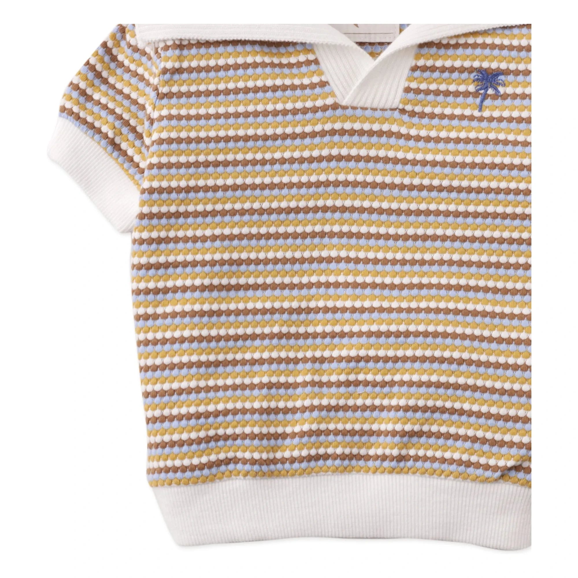 Gingersnaps - polo de rayas Nicholas | Blanco